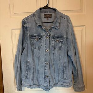 Torrid Light Blue Denim Jacket